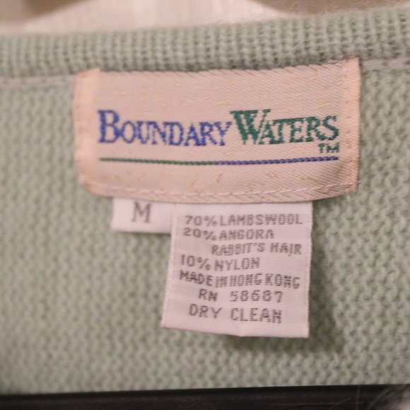Vintage Mint green Chunky Sweater - Picture 5 of 5